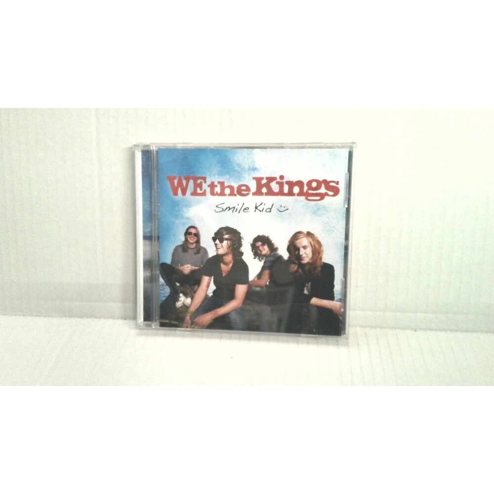 We The Kings Smile Kid CD 2009 S-Curve Records